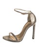 Stuart Weitzman Patent Leather Sandals