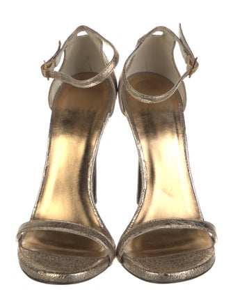 Stuart Weitzman Patent Leather Sandals
