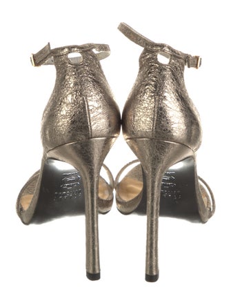 Stuart Weitzman Patent Leather Sandals