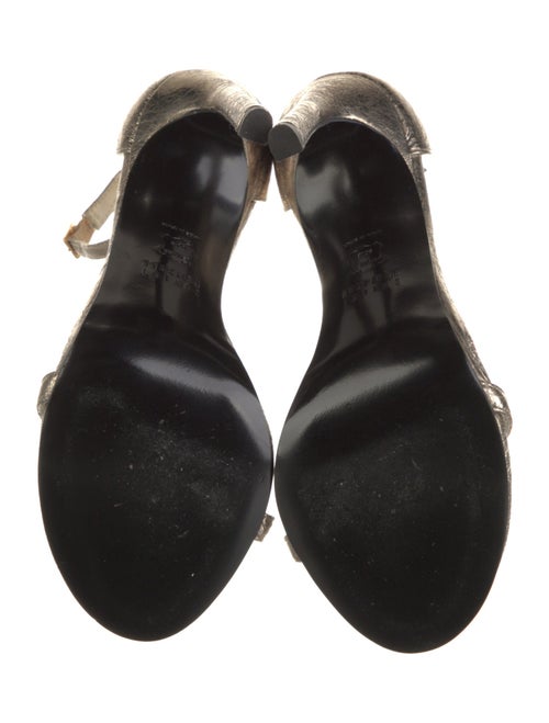 Stuart Weitzman Patent Leather Sandals