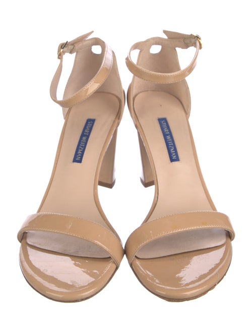 Stuart Weitzman Patent Leather Sandals