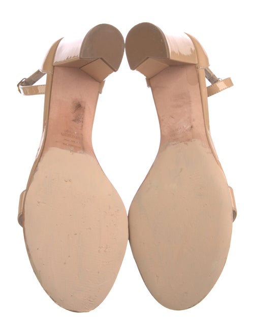 Stuart Weitzman Patent Leather Sandals