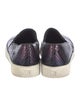 Stuart Weitzman Leather Printed Sneakers