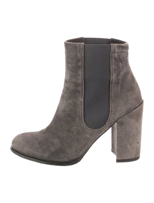 Stuart Weitzman Suede Chelsea Boots