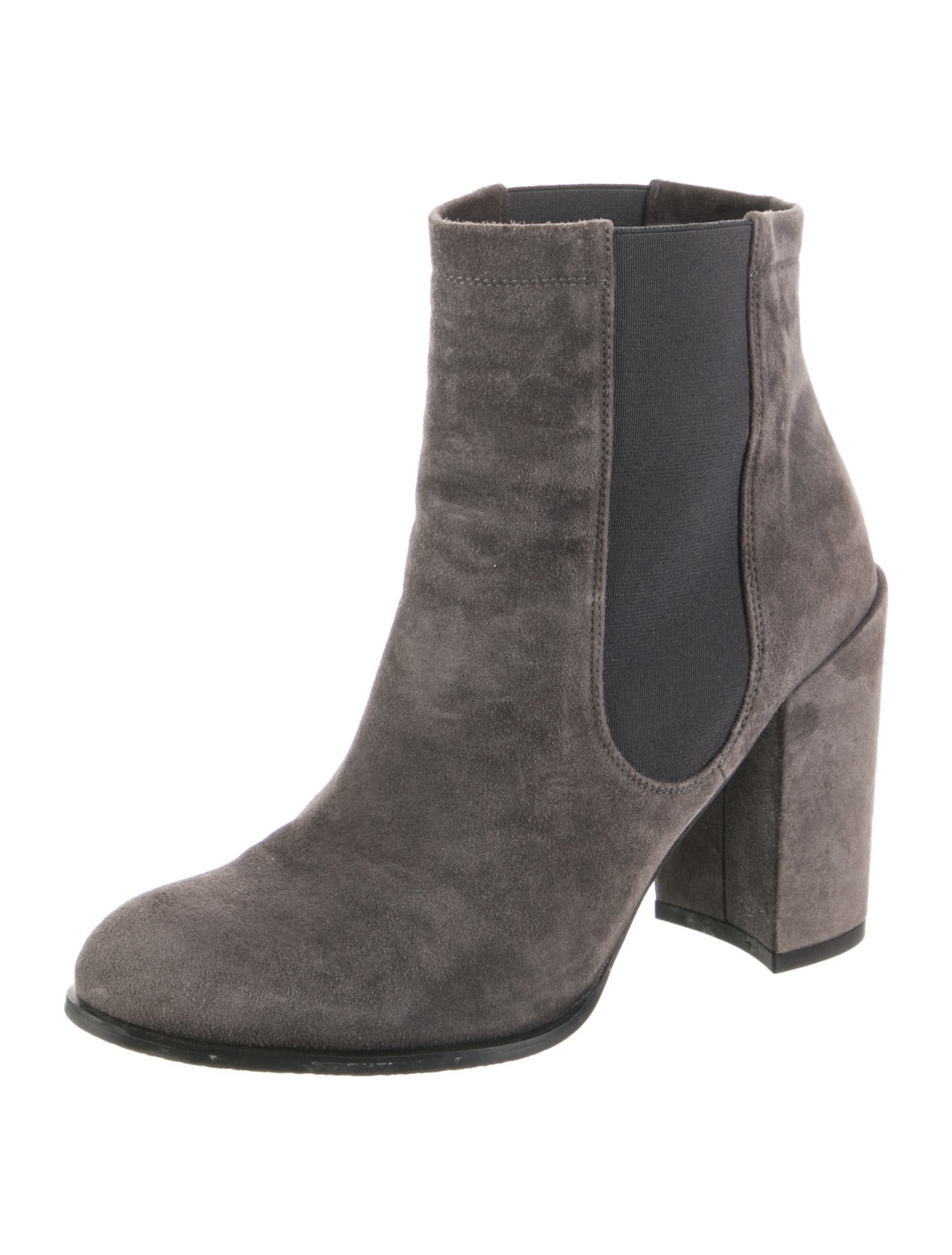 Stuart Weitzman Suede Chelsea Boots