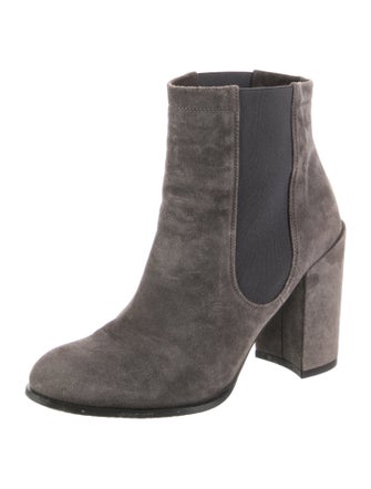 Stuart Weitzman Suede Chelsea Boots