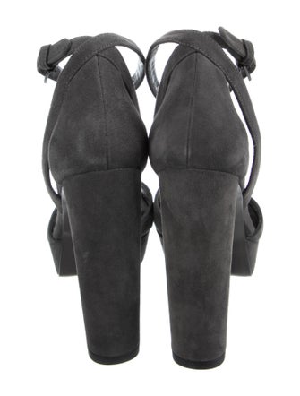 Stuart Weitzman Suede Sandals