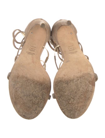 Stuart Weitzman Suede Sandals