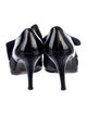 Stuart Weitzman Patent Leather Bow Accents Pumps