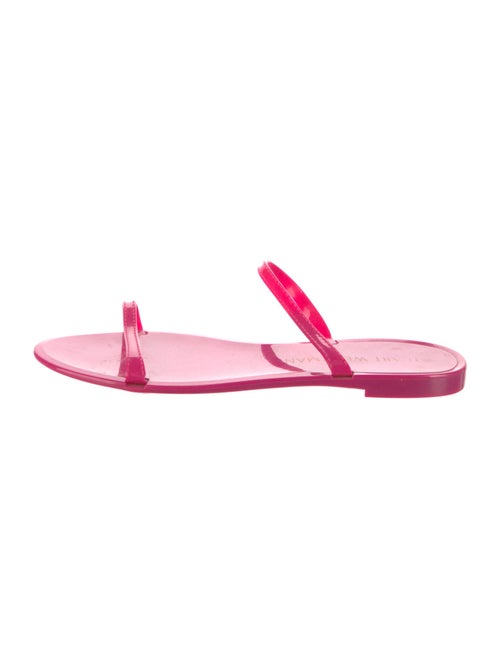 Stuart Weitzman Rubber Slides