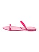 Stuart Weitzman Rubber Slides