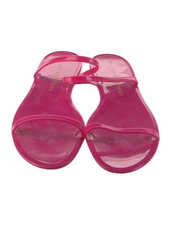 Stuart Weitzman Rubber Slides