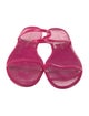 Stuart Weitzman Rubber Slides