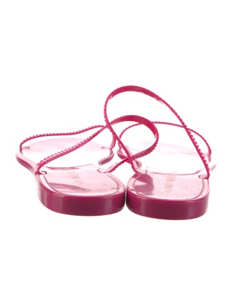 Stuart Weitzman Rubber Slides