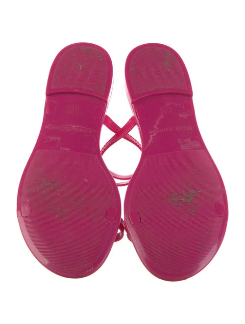 Stuart Weitzman Rubber Slides