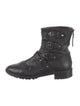 Stuart Weitzman Leather Combat Boots