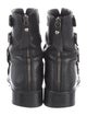 Stuart Weitzman Leather Combat Boots
