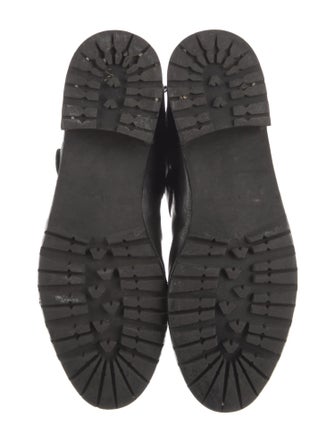 Stuart Weitzman Leather Combat Boots