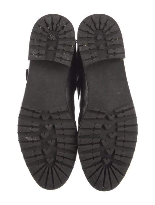 Stuart Weitzman Leather Combat Boots