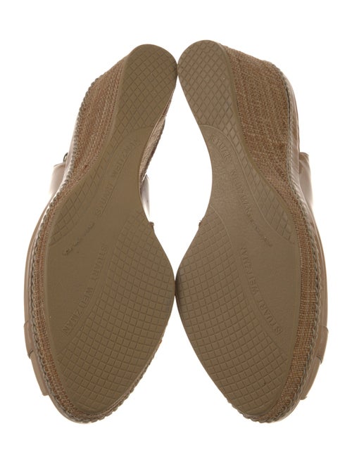 Stuart Weitzman Patent Leather Slingback Sandals