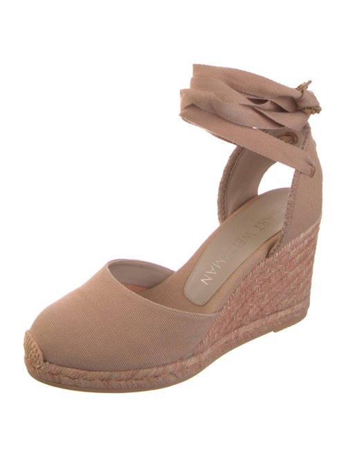 Stuart Weitzman Canvas D'Orsay Pumps