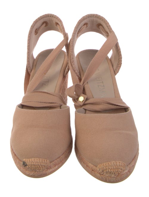 Stuart Weitzman Canvas D'Orsay Pumps