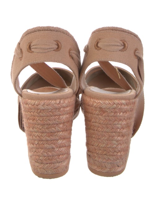 Stuart Weitzman Canvas D'Orsay Pumps