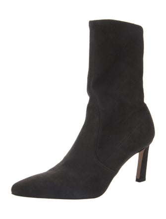 Stuart Weitzman Suede Sock Boots