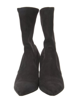 Stuart Weitzman Suede Sock Boots
