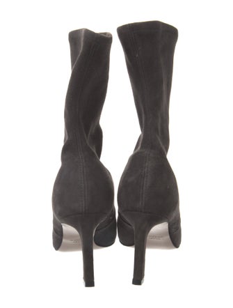 Stuart Weitzman Suede Sock Boots