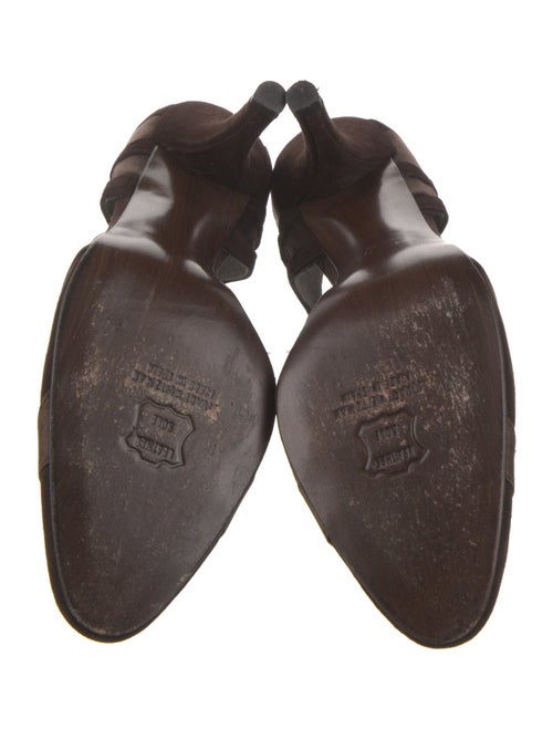 Stuart Weitzman Suede T-Strap Pumps