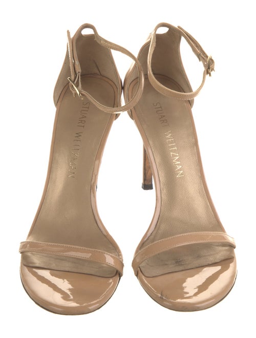 Stuart Weitzman Patent Leather Sandals