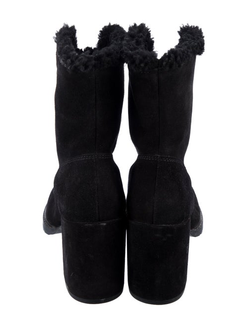 Stuart Weitzman Suede Lace-Up Boots