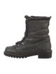 Stuart Weitzman Leather Combat Boots