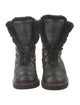 Stuart Weitzman Leather Combat Boots