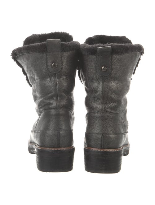 Stuart Weitzman Leather Combat Boots