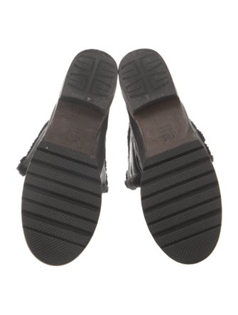 Stuart Weitzman Leather Combat Boots