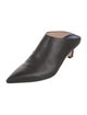 Stuart Weitzman Leather Mules