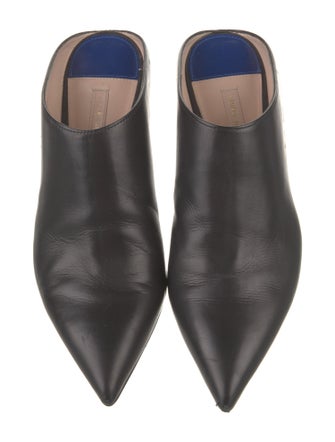 Stuart Weitzman Leather Mules