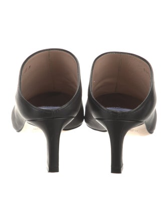 Stuart Weitzman Leather Mules