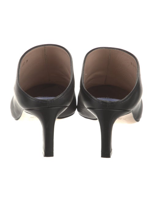 Stuart Weitzman Leather Mules