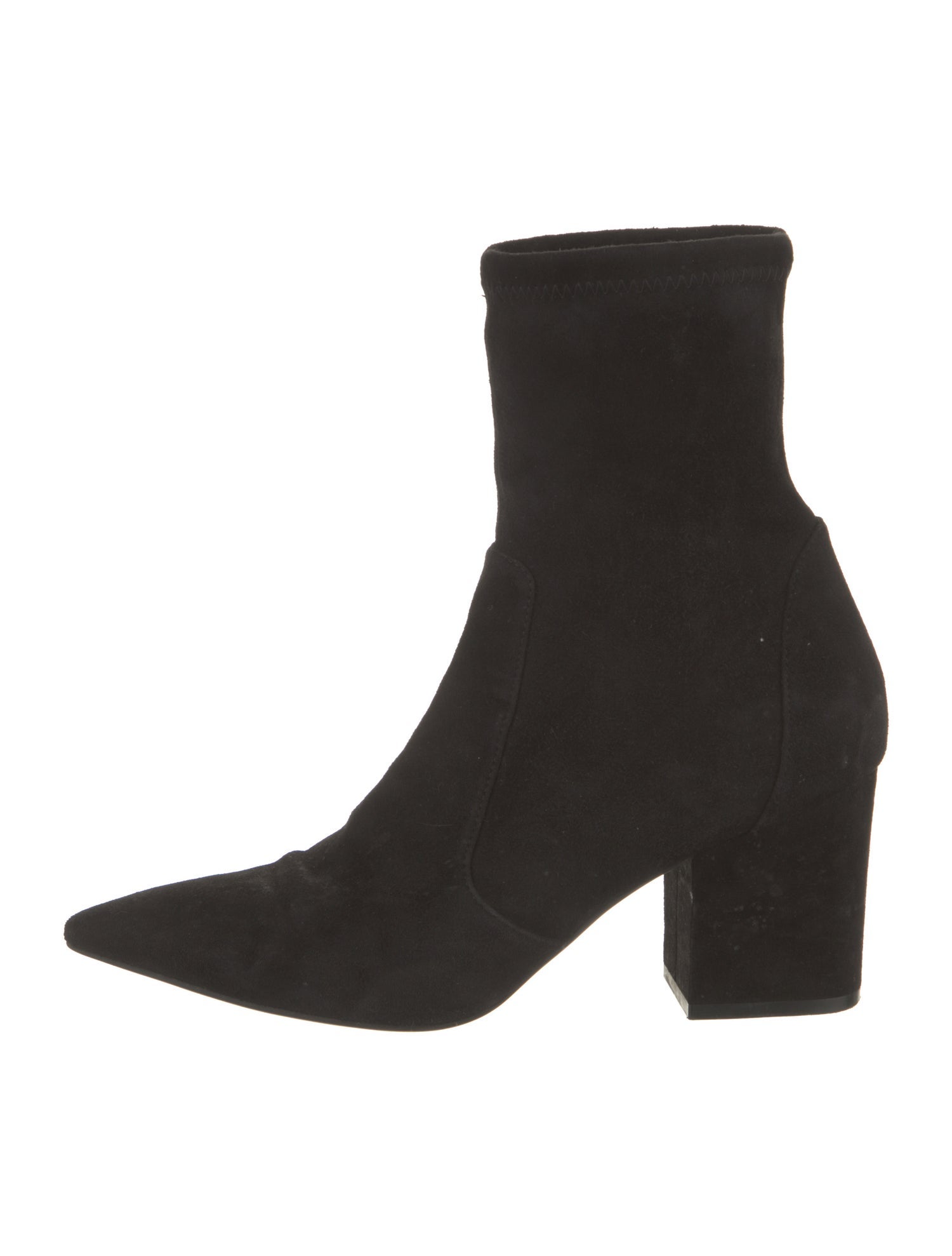 Stuart Weitzman Suede Sock Boots
