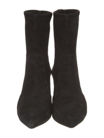 Stuart Weitzman Suede Sock Boots