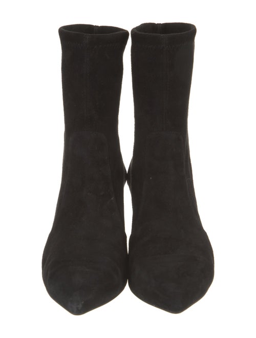 Stuart Weitzman Suede Sock Boots