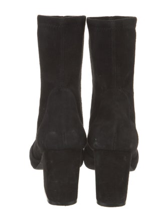 Stuart Weitzman Suede Sock Boots