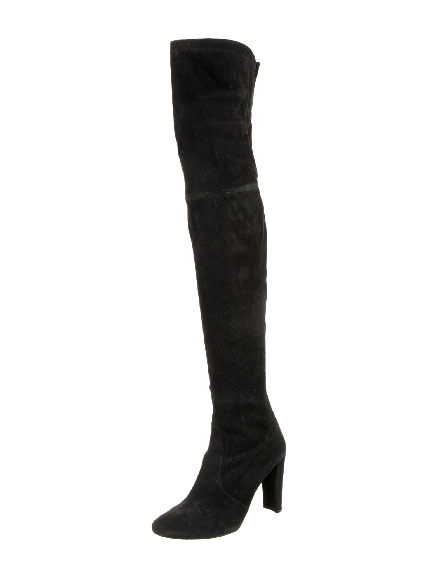 Stuart Weitzman Suede Sock Boots
