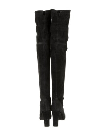 Stuart Weitzman Suede Sock Boots