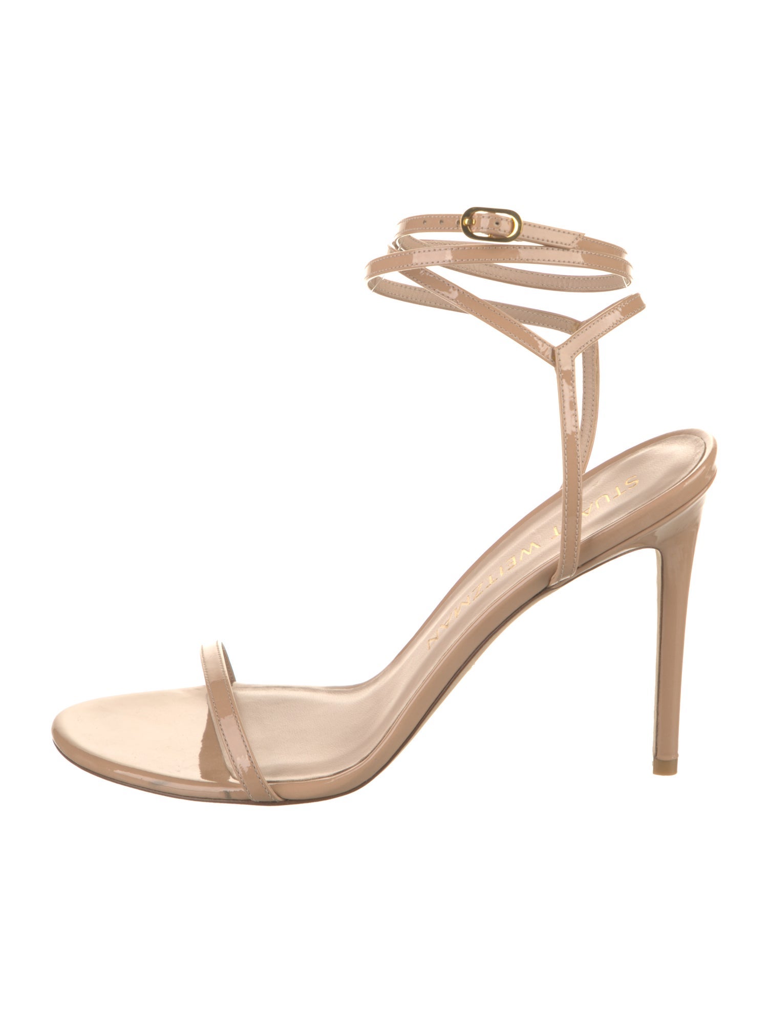Stuart Weitzman Patent Leather Sandals