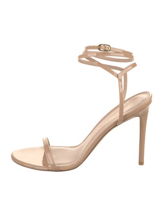 Stuart Weitzman Patent Leather Sandals