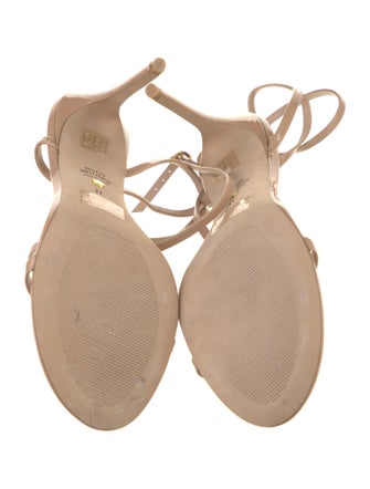 Stuart Weitzman Patent Leather Sandals